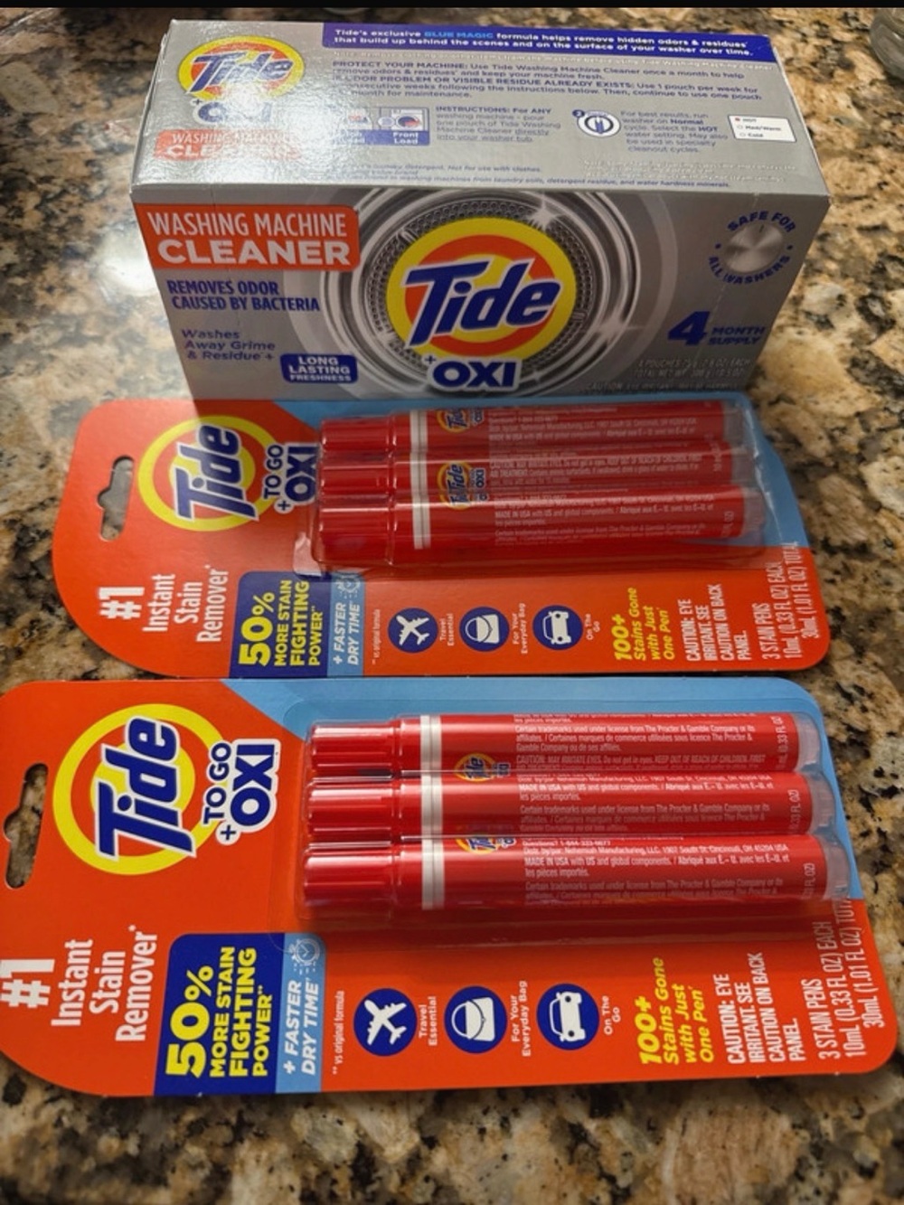 Household bundle , tide oxi bundle